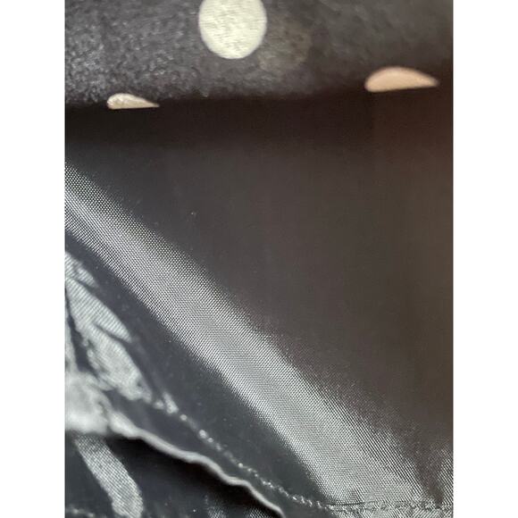 J.Crew Black & Cream Polka Dot Long Sleeve Dress 6 - Picture 5 of 7